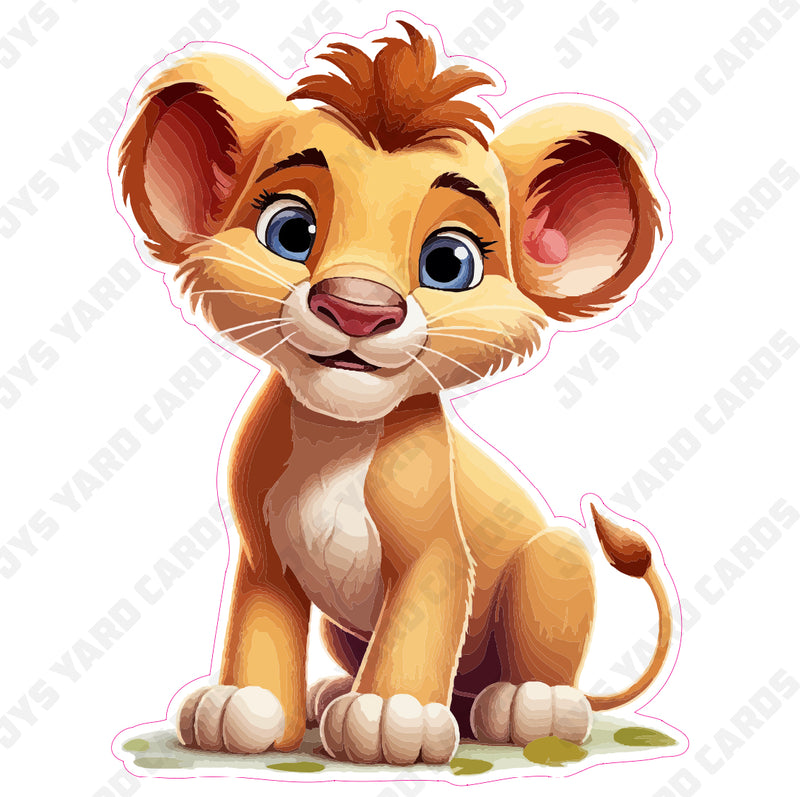 LION BABY - Yard Card Signs by JYS International