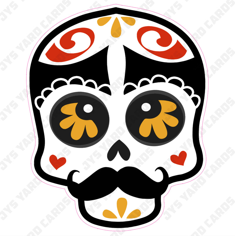 SKULL 4 - Yard Card Signs by JYS International