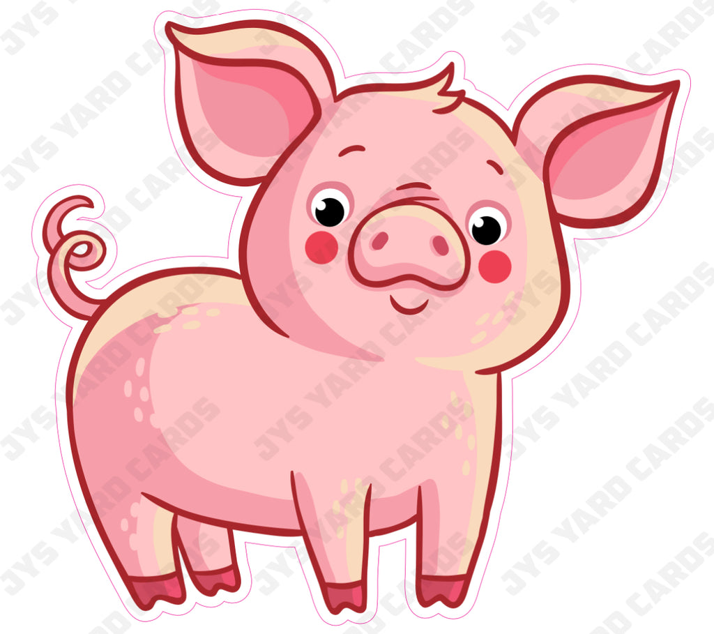 PIG - Yard Card Signs by JYS International