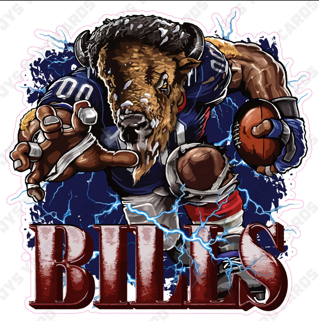 BILLS MASCOT - Yard Card Signs by JYS International