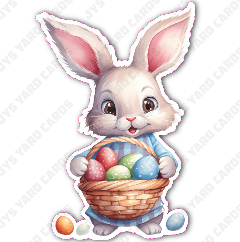 EASTER BUNNY 6 - Yard Card Signs by JYS International