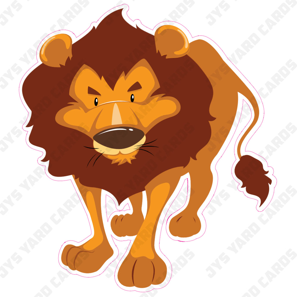 LION - Yard Card Signs by JYS International