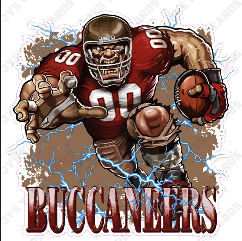 BUCCANEERS MASCOT - Yard Card Signs by JYS International