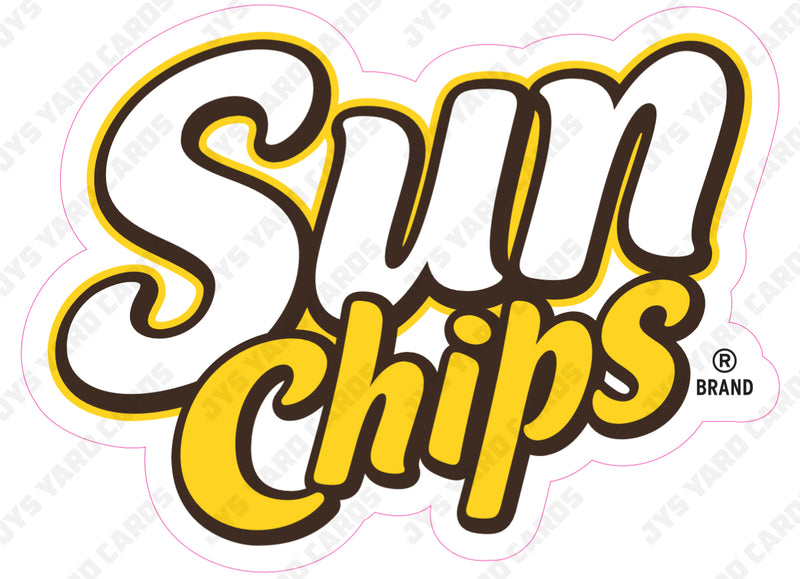 SUN CHIPS - Yard Card Signs by JYS International