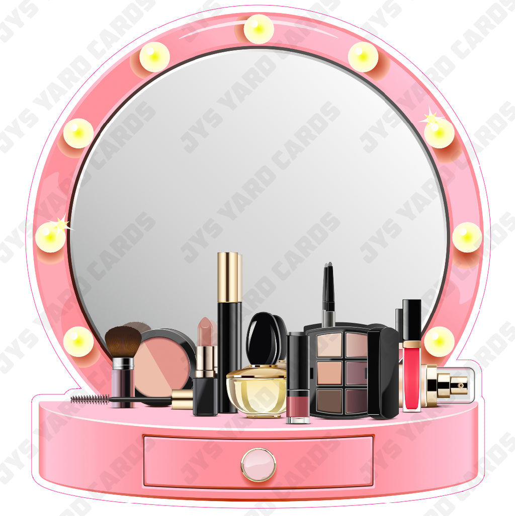 MAKEUP MIRROR - Yard Card Signs by JYS International