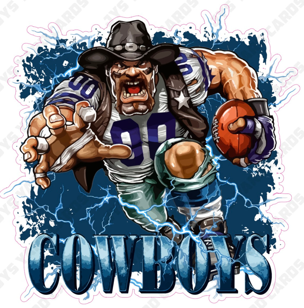 COWBOYS MASCOT - Yard Card Signs by JYS International