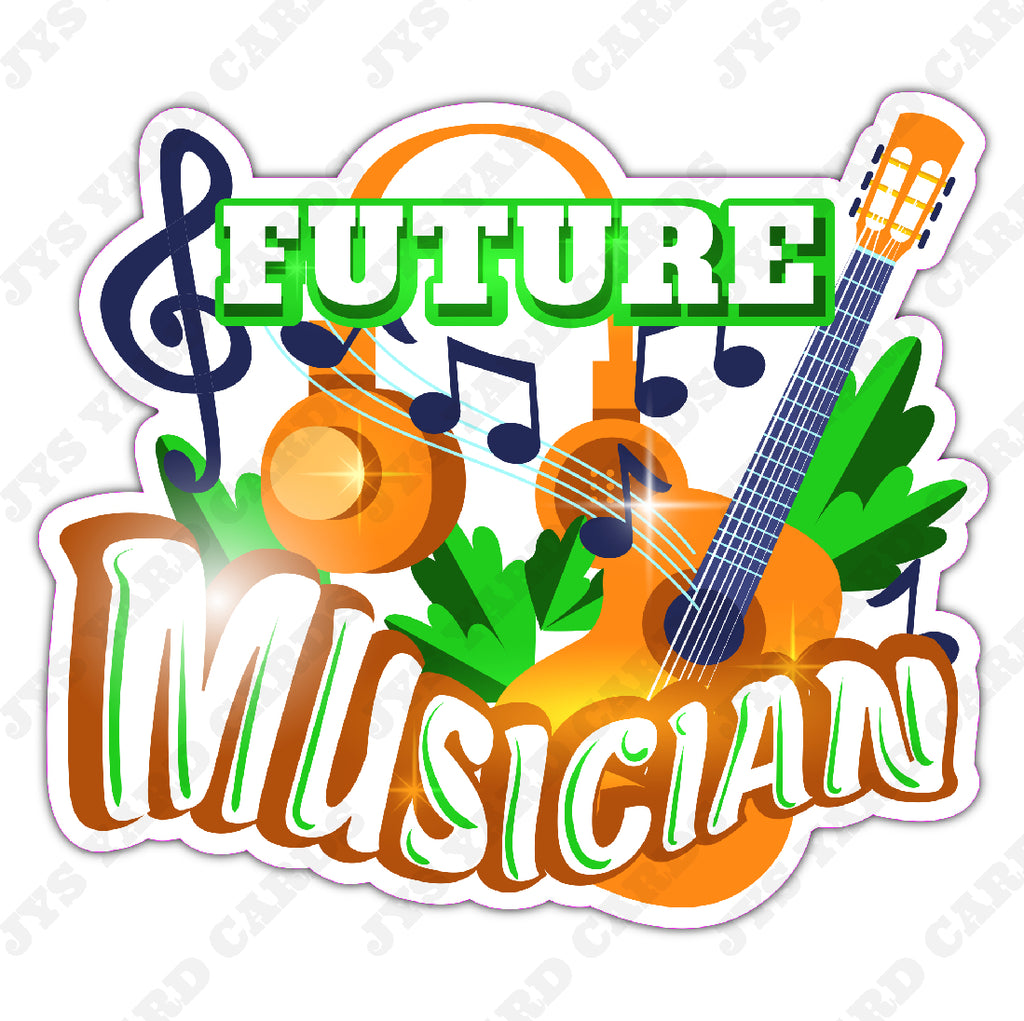 FUTURE MUSICIAN - Yard Card Signs by JYS International