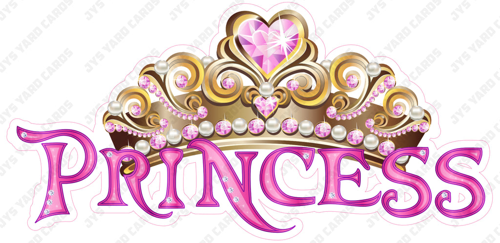 PRINCESS - Yard Card Signs by JYS International