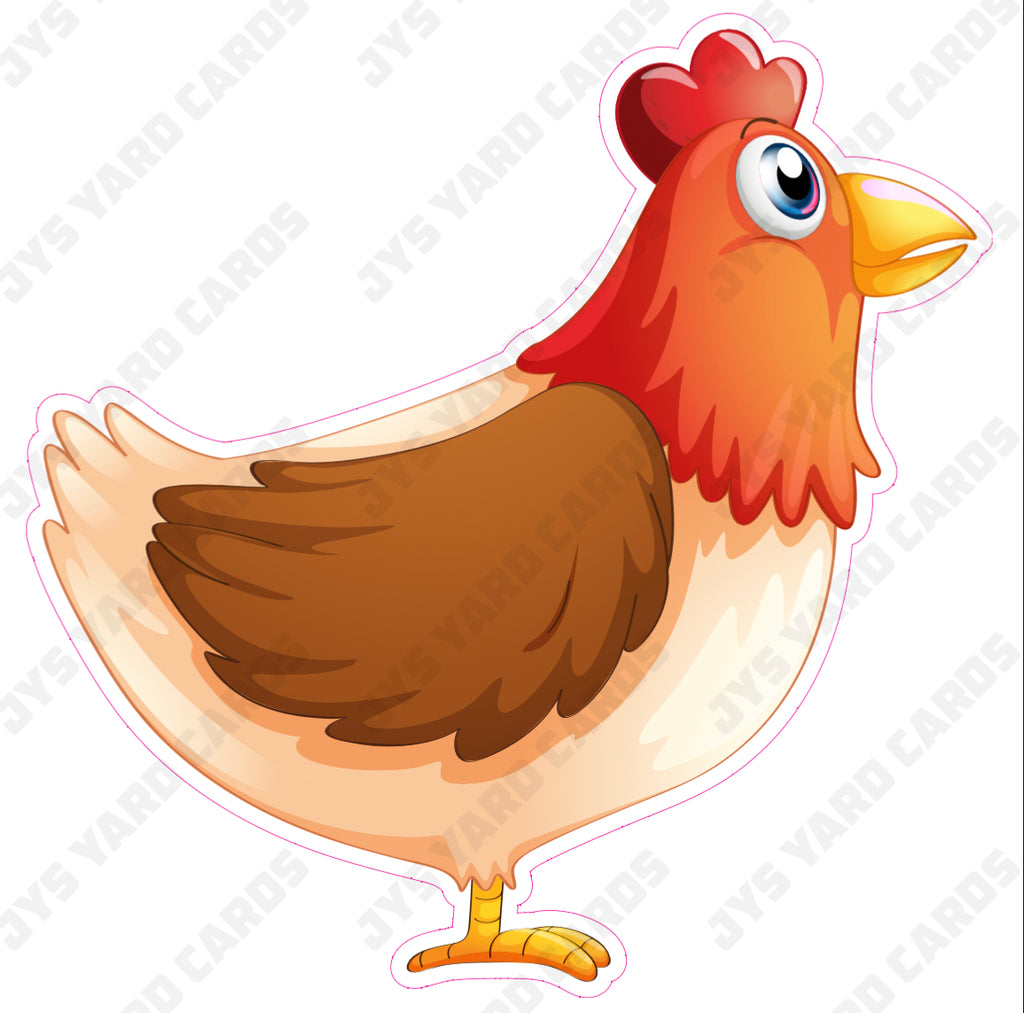 HEN - Yard Card Signs by JYS International