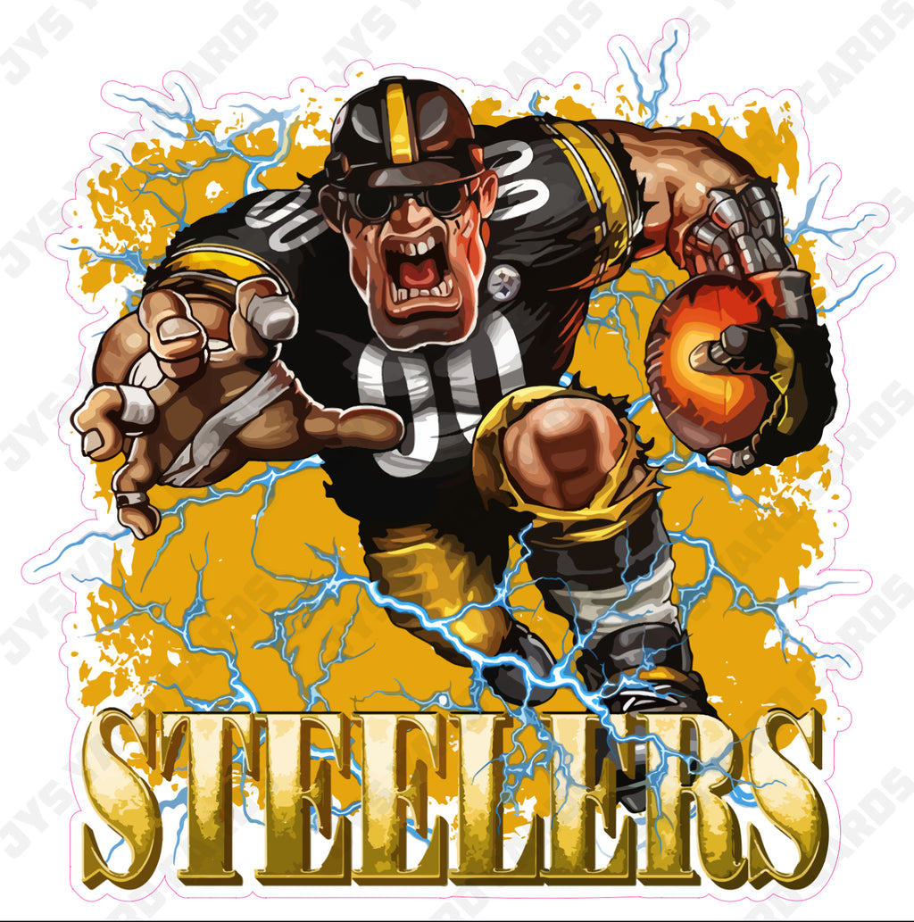 STEELERS MASCOT - Yard Card Signs by JYS International