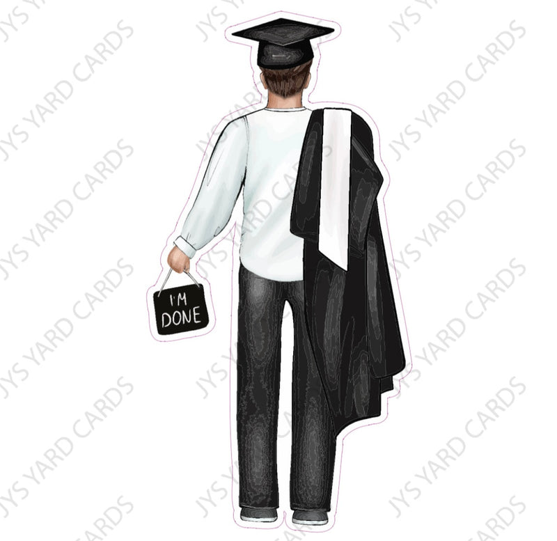 Grad Guy 1 - Yard Card Signs by JYS International