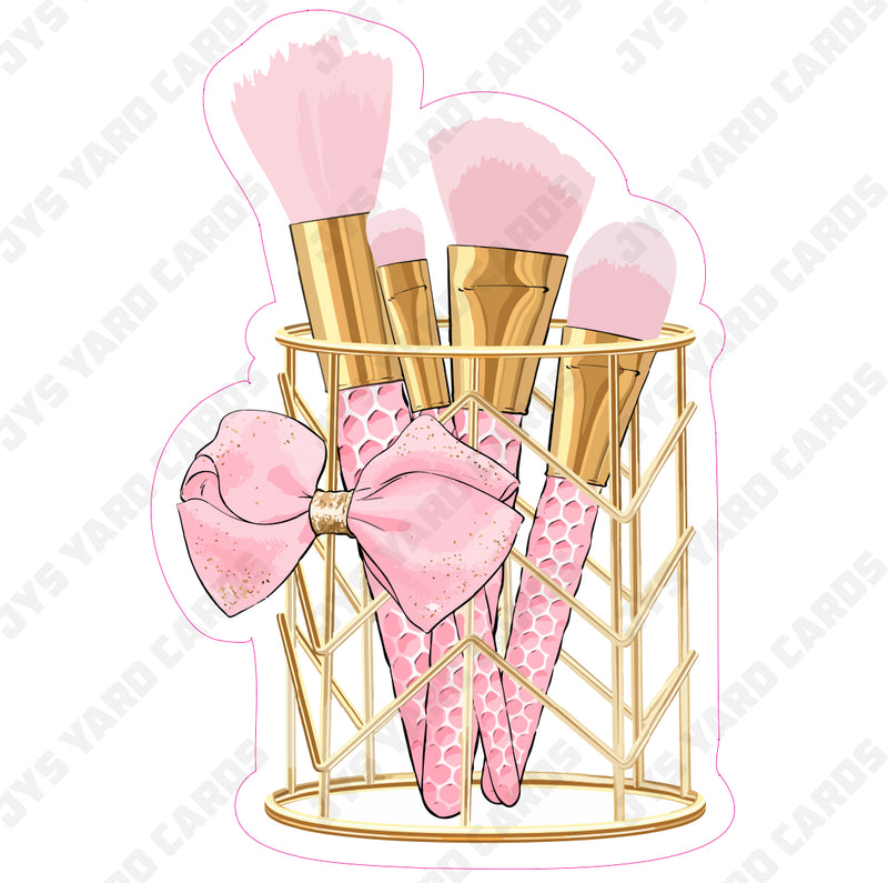 BLUSH BRUSHES - Yard Card Signs by JYS International