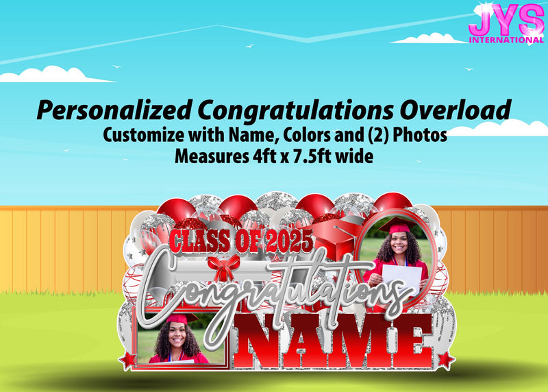 PERSONALIZED GRAD EZ FOLD: 2 SIZE OPTIONS