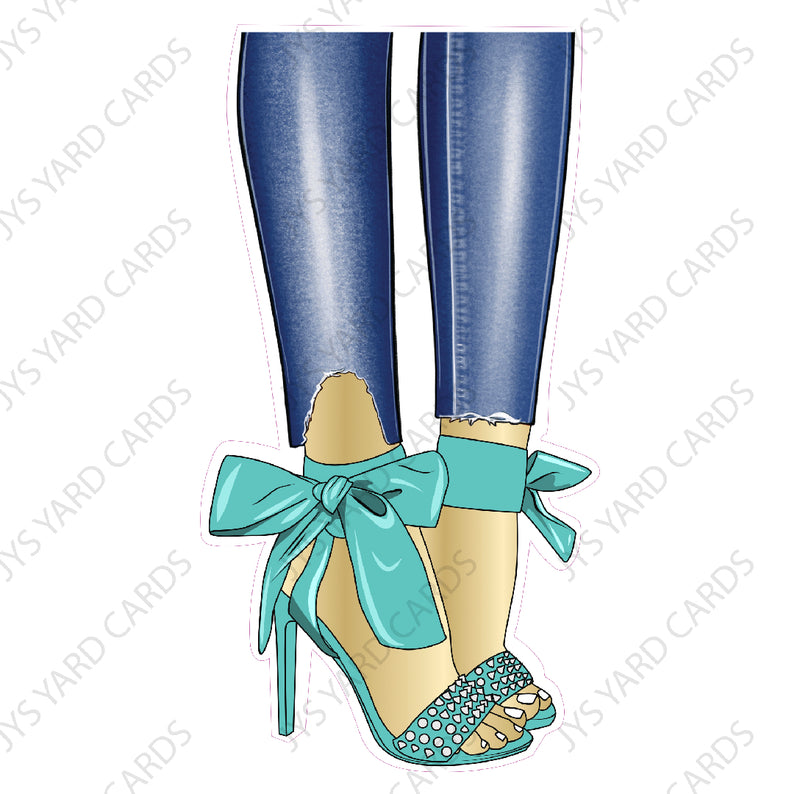 JEANS & HEELS - Yard Card Signs by JYS International