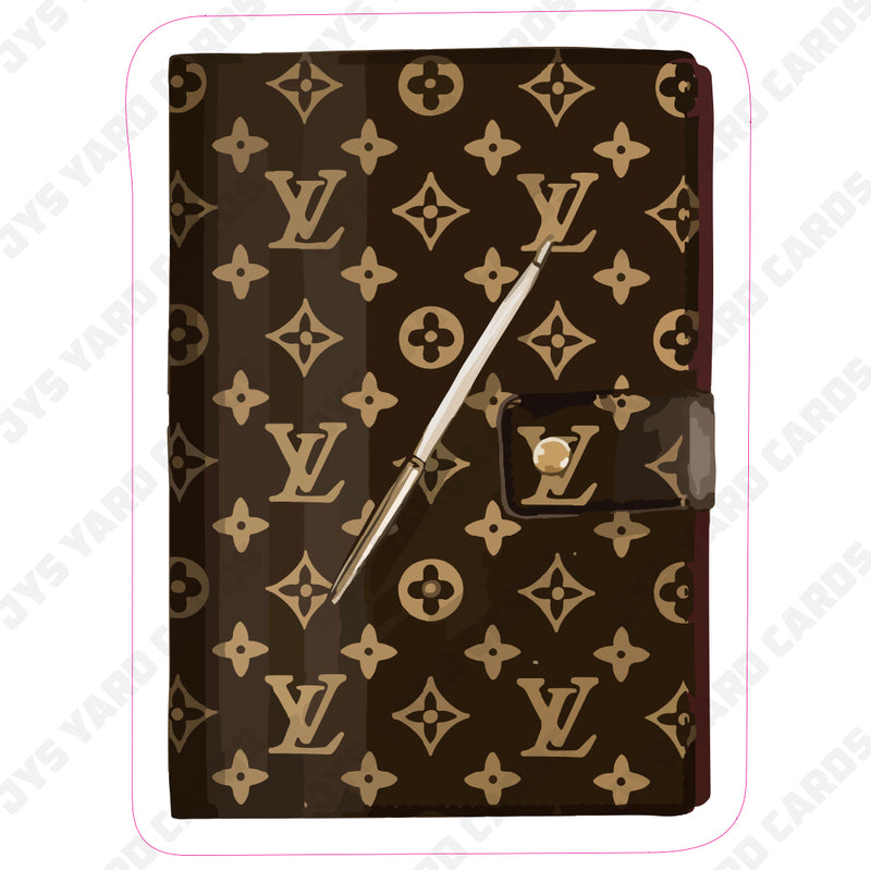 LOUIS VUITTON CLUTCH - Yard Card Signs by JYS International