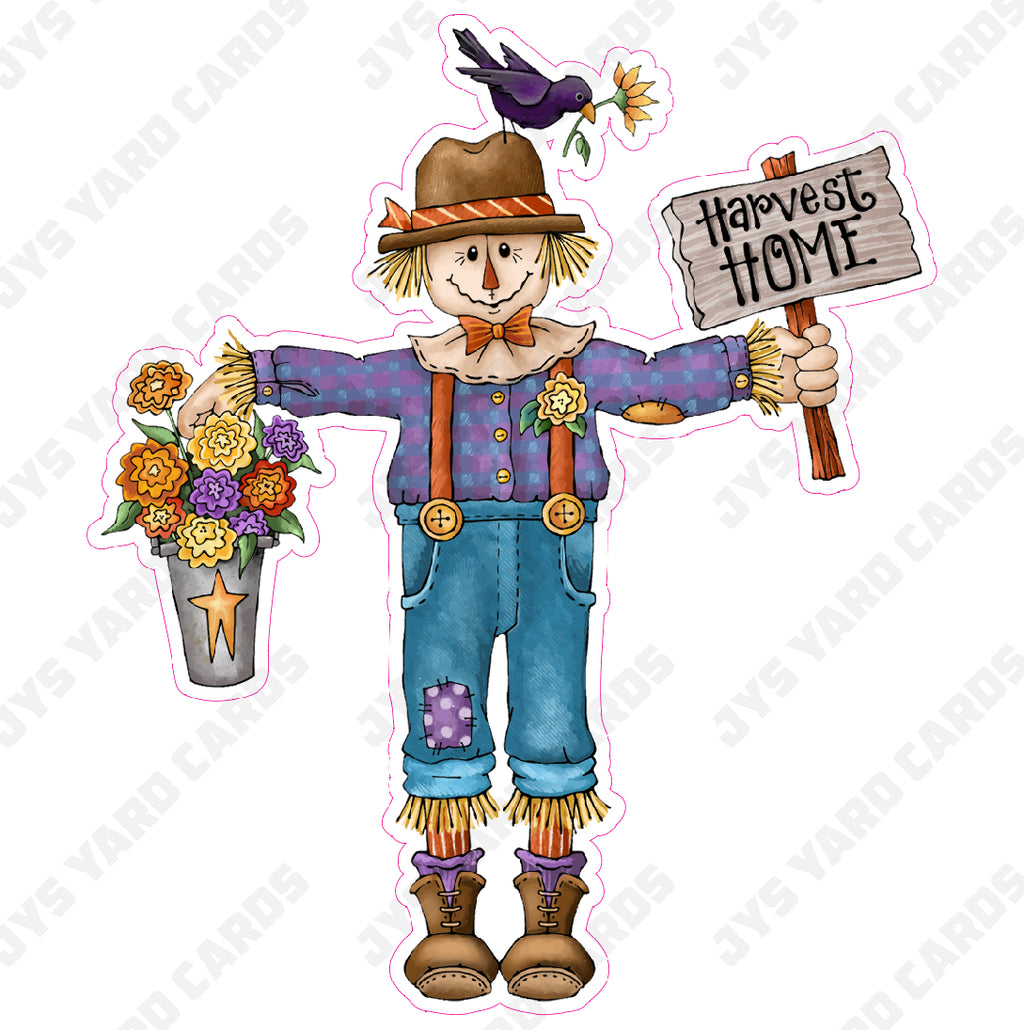 SCARECROW STANDING - Yard Card Signs by JYS International