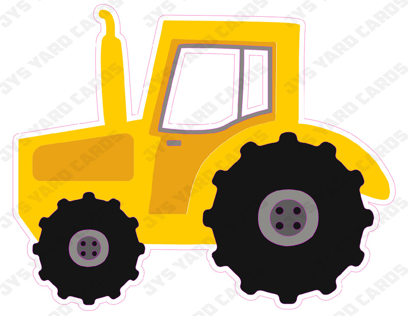 TRACTOR - Yard Card Signs by JYS International