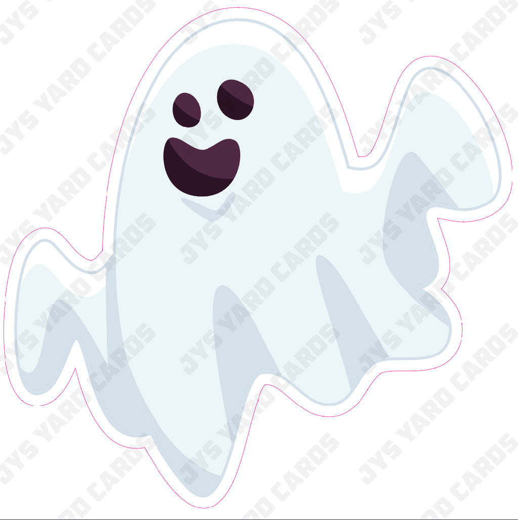 HALLOWEEN GHOST 1 - Yard Card Signs by JYS International