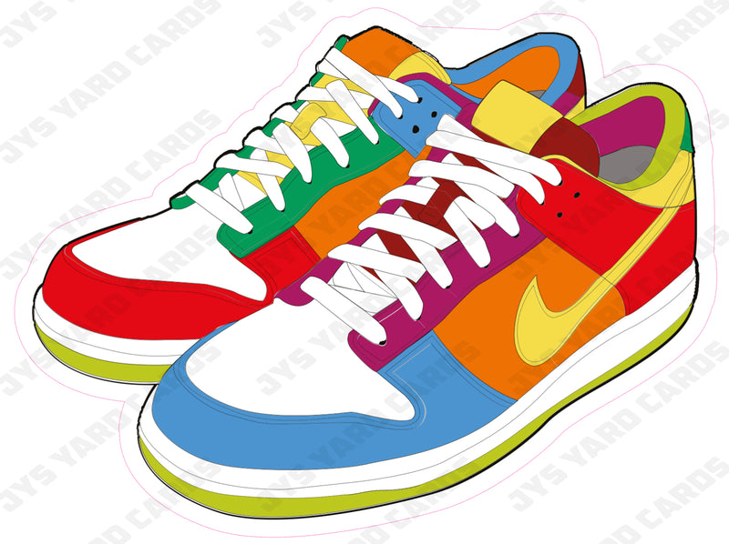 NIKE SNEAKERS: 1 - Yard Card Signs by JYS International