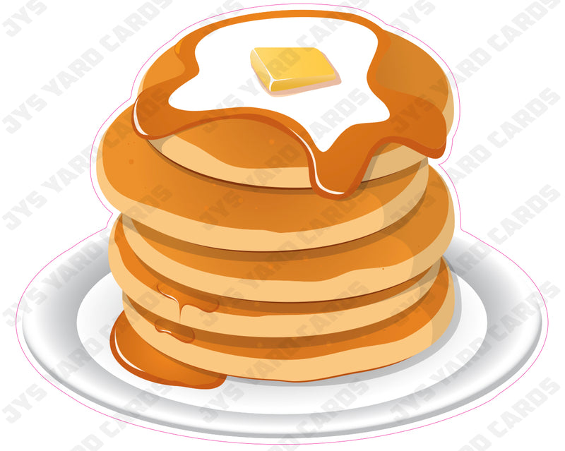 PANCAKES - Yard Card Signs by JYS International