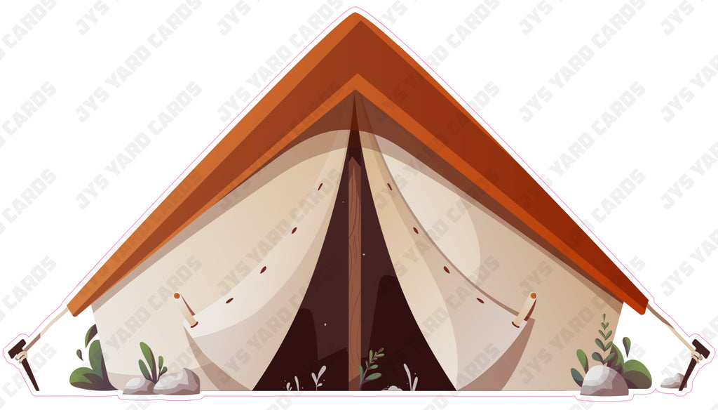 CAMPING TENT - Yard Card Signs by JYS International