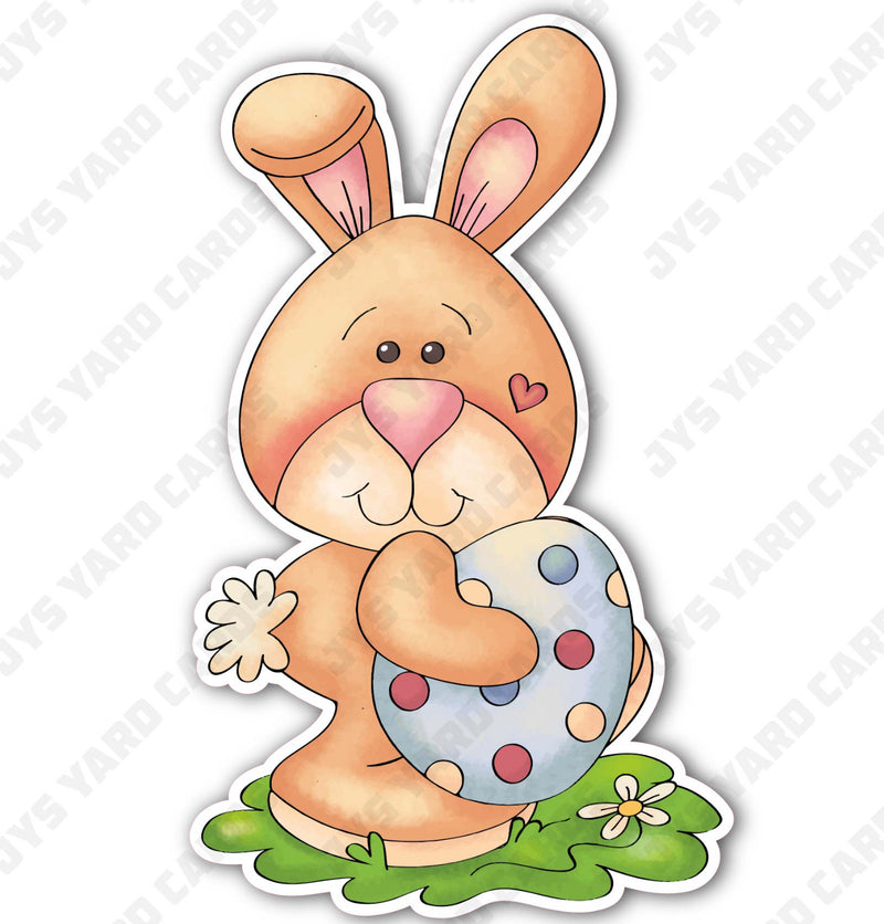 CARTOON BUNNY 3 - Yard Card Signs by JYS International