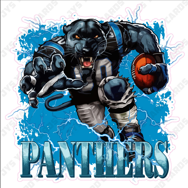 PANTHERS MASCOT - Yard Card Signs by JYS International