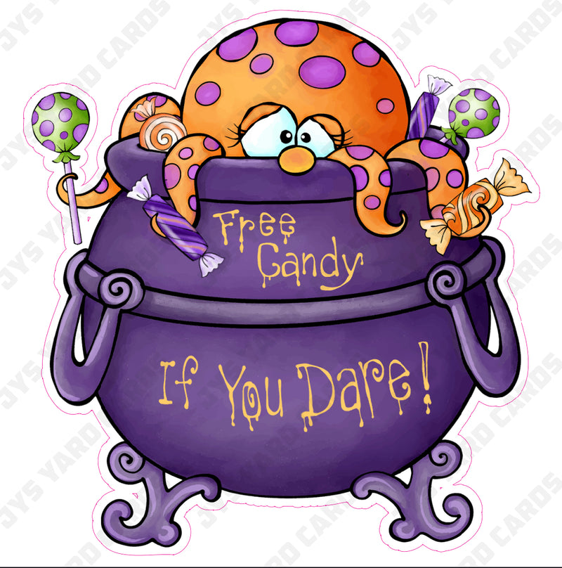 CANDY MONSTER - Yard Card Signs by JYS International