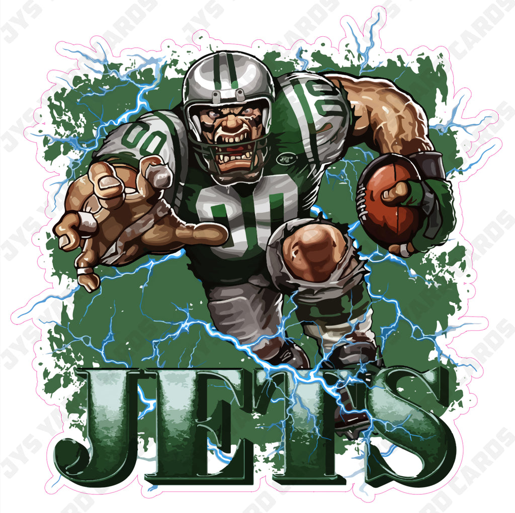 JETS MASCOT - Yard Card Signs by JYS International