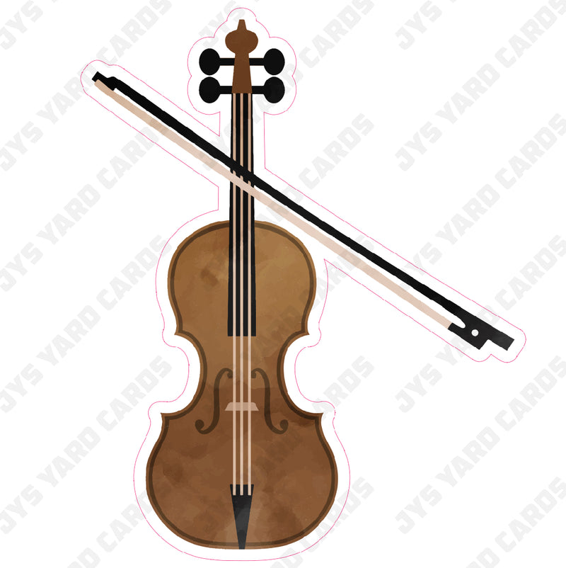 VIOLIN - Yard Card Signs by JYS International