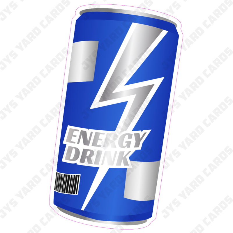 ENERGY DRINK - Yard Card Signs by JYS International