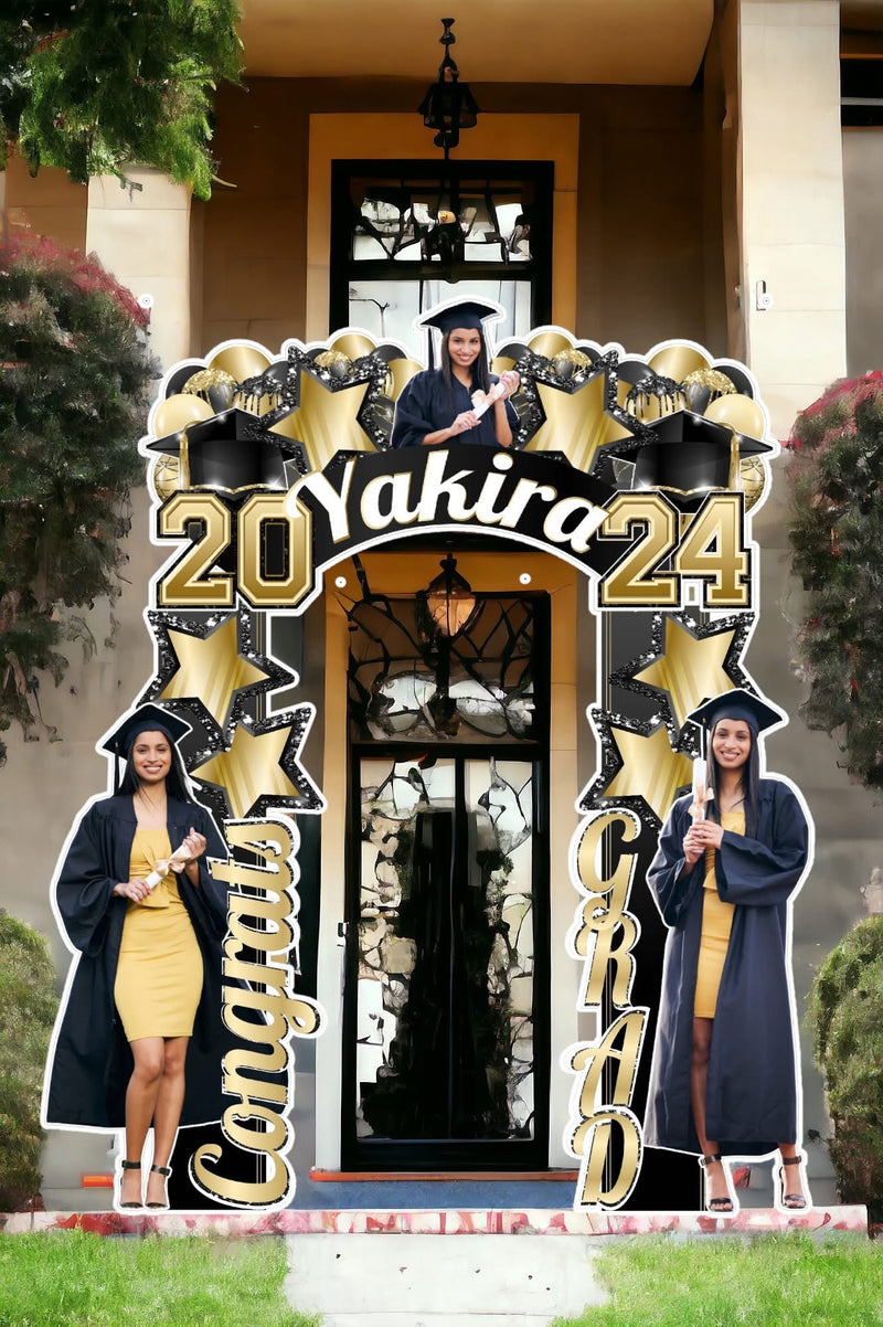 CUSTOM GRAD ARCH ENTRANCE