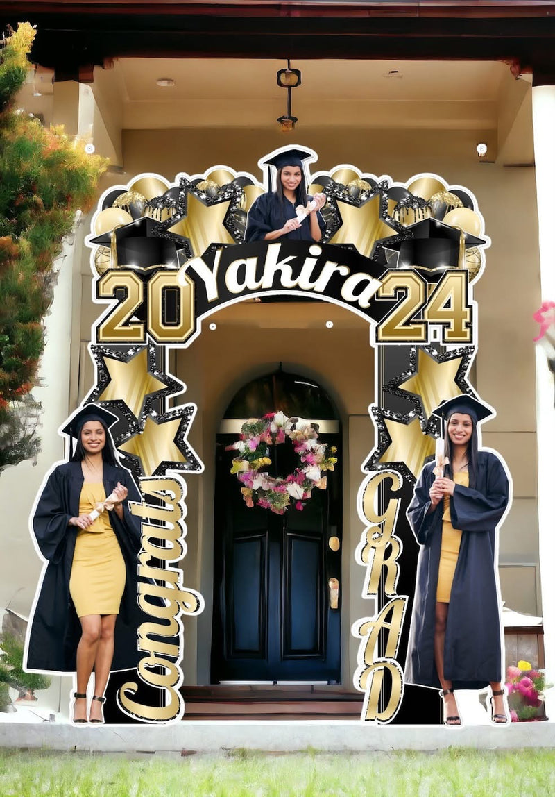 CUSTOM GRAD ARCH ENTRANCE