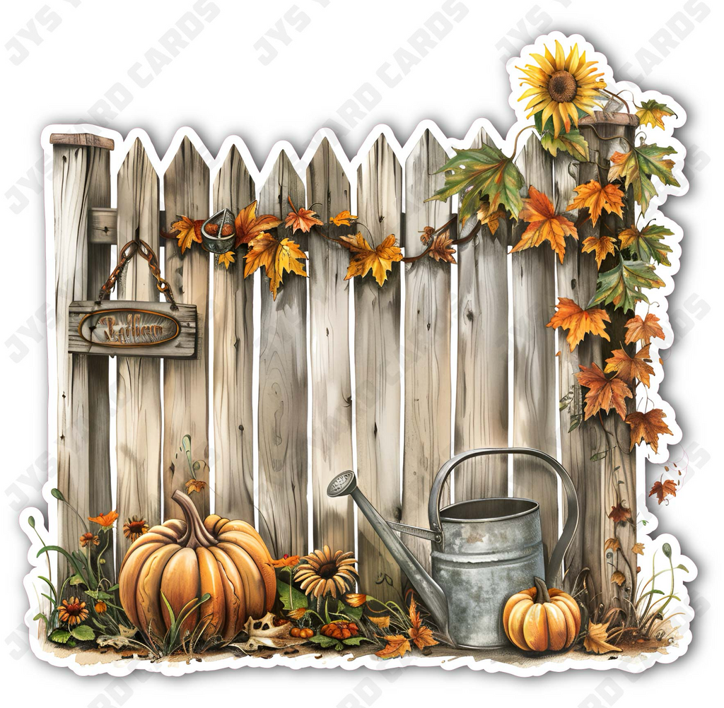 AUTUMN DECOR 14 - Yard Card Signs by JYS International