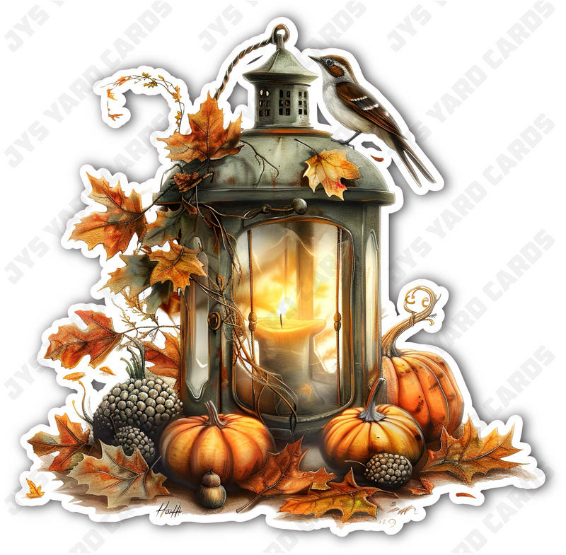 AUTUMN DECOR 9 - Yard Card Signs by JYS International