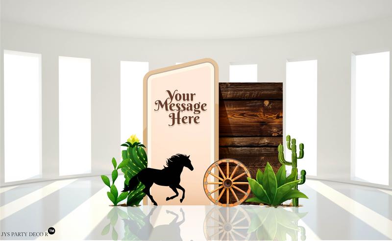 My First Rodeo Backdrop – JYS Party Decor