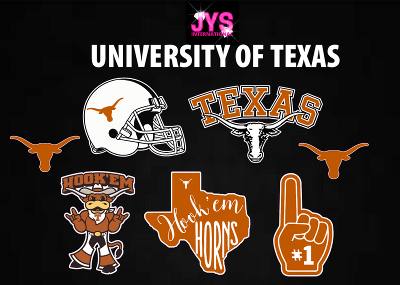 UNIVERSITY OF TEXAS: HALF SHEET - Yard Card Signs by JYS International