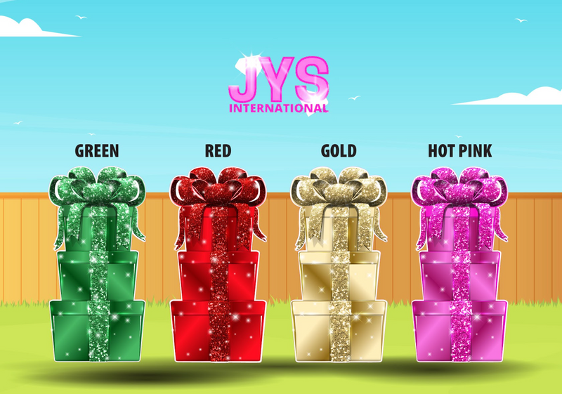 PICK (4): 4FT TALL JAZZY GIFT BOXES - Yard Card Signs by JYS International