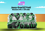 JAZZY GRAD EZ FOLD - Yard Card Signs by JYS International