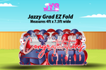 JAZZY GRAD EZ FOLD - Yard Card Signs by JYS International