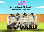 JAZZY GRAD EZ FOLD - Yard Card Signs by JYS International