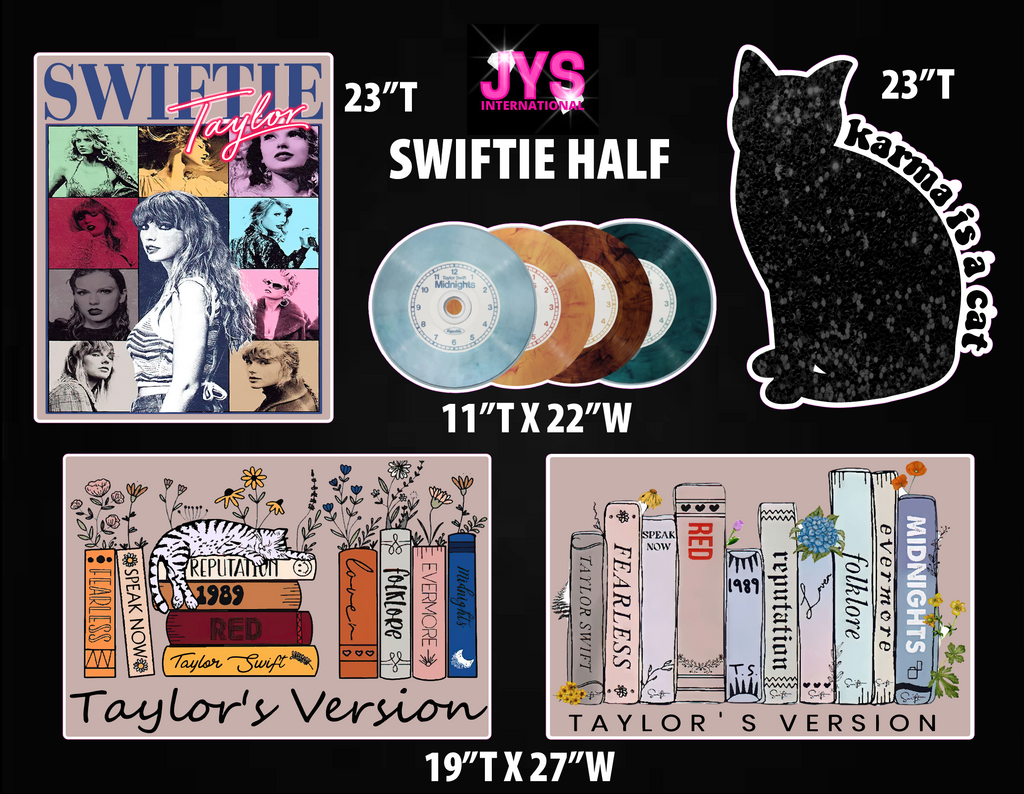 SWIFTIE: HALF SHEET - Yard Card Signs by JYS International