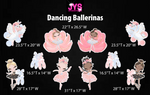 DANCING BALLERINAS - Yard Card Signs by JYS International