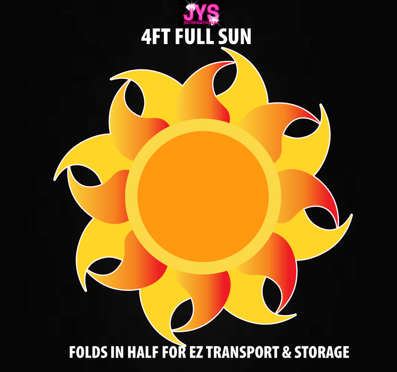 4FT FULL SUN: HALF SHEET - Yard Card Signs by JYS International