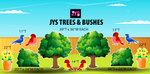 JYS TREES & BUSHES - Yard Card Signs by JYS International