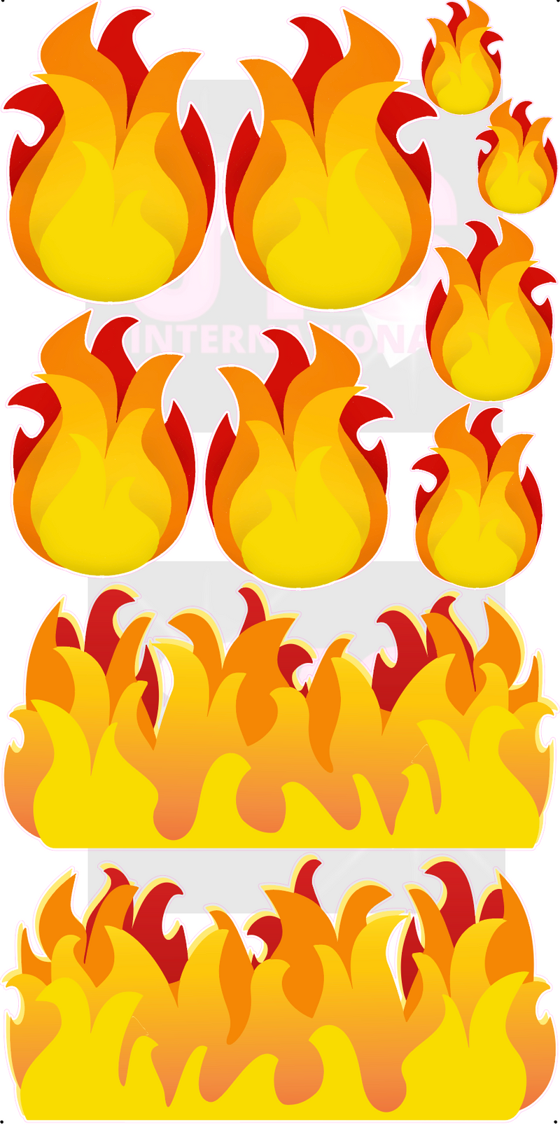 HOT LIKE FIRE - Yard Card Signs by JYS International