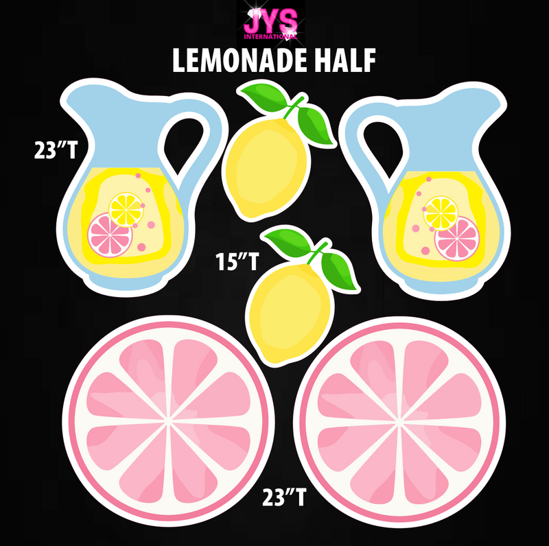 LEMONADE HALF - Yard Card Signs by JYS International