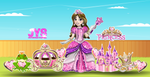 JYS PRINCESS CUTIE (5FT TALL) - Yard Card Signs by JYS International