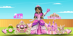 JYS PRINCESS CUTIE (5FT TALL) - Yard Card Signs by JYS International