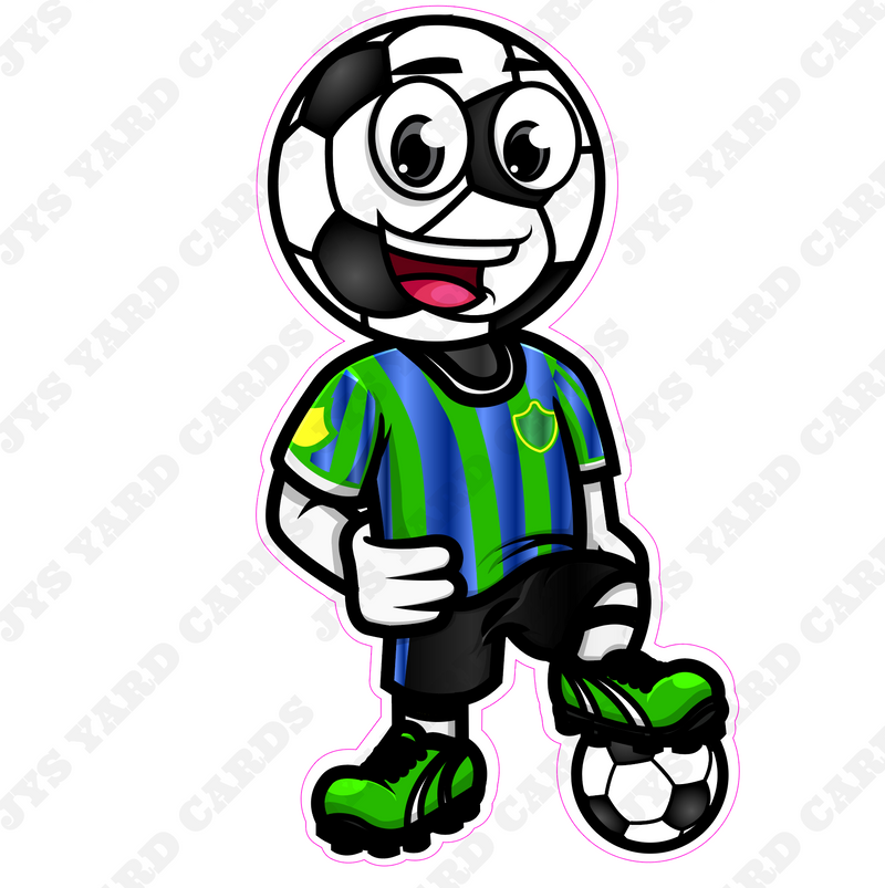 SOCCER CUTIE - Yard Card Signs by JYS International